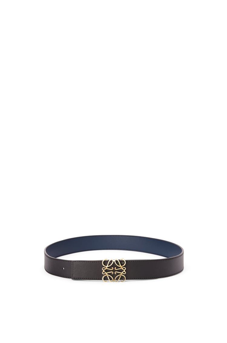 Reversible Anagram belt in smooth calfskin