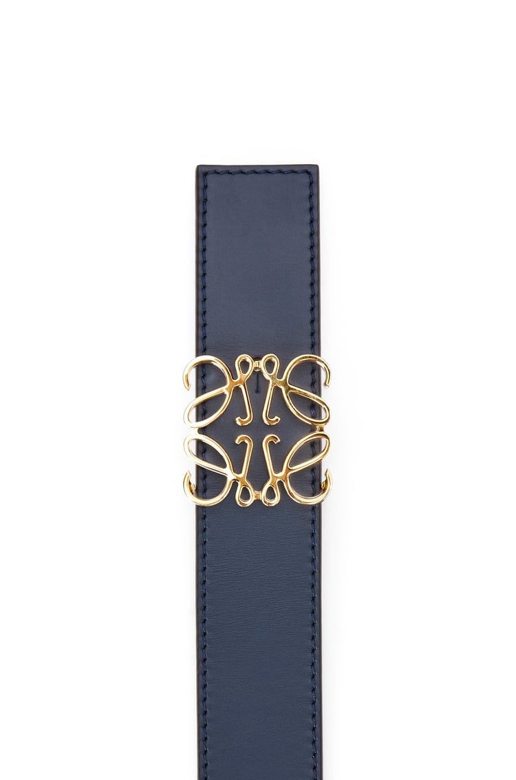 Reversible Anagram belt in smooth calfskin