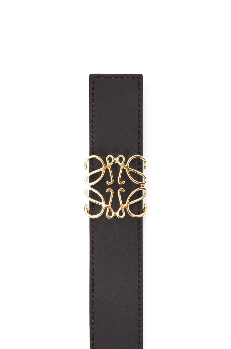 Reversible Anagram belt in smooth calfskin