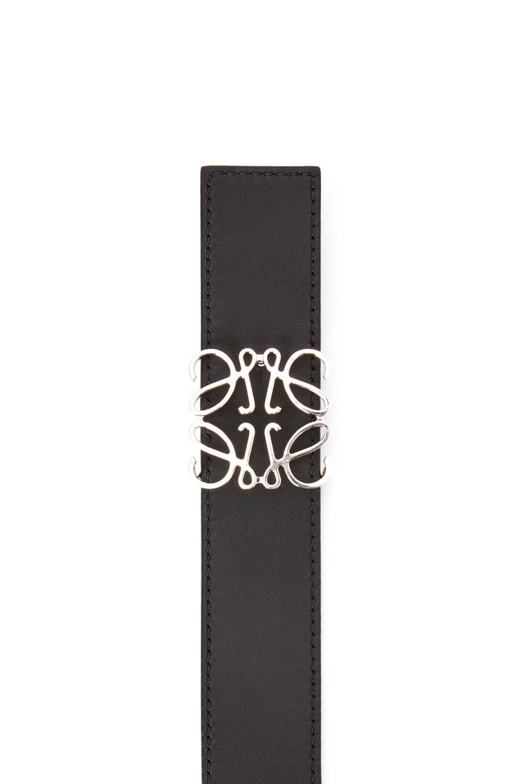 Reversible Anagram belt in smooth calfskin