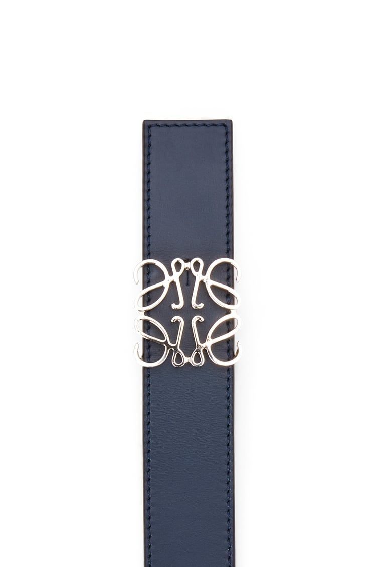 Reversible Anagram belt in smooth calfskin