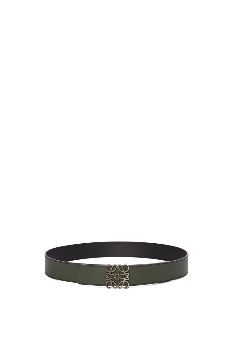 Reversible Anagram belt in smooth calfskin