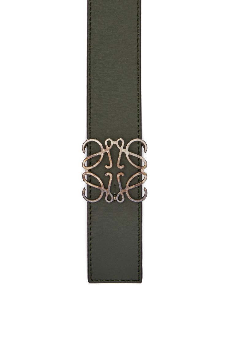 Reversible Anagram belt in smooth calfskin