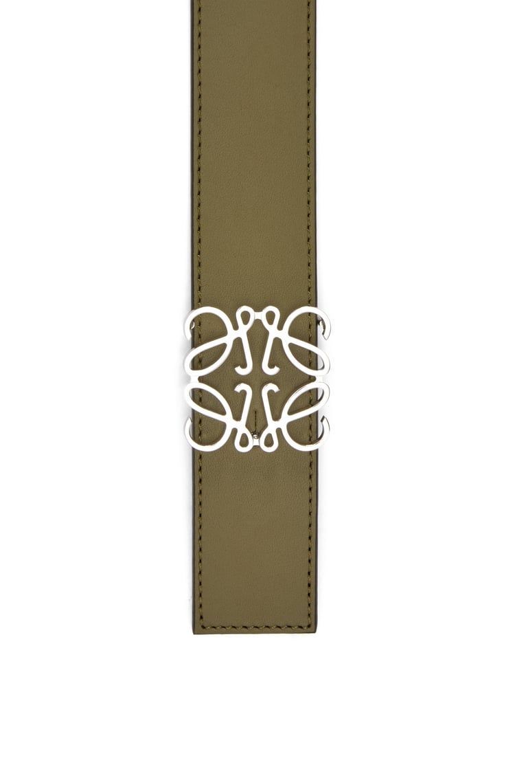 Reversible Anagram belt in smooth calfskin