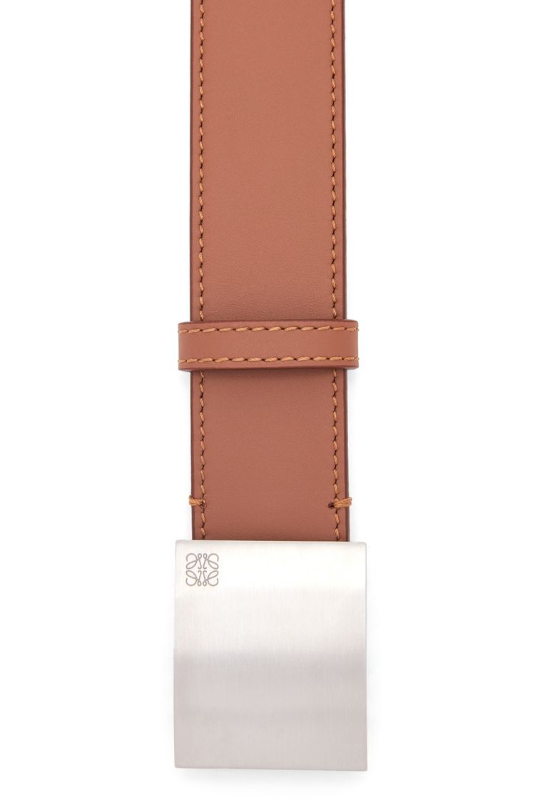 LOEWE plaque belt in smooth calfskin