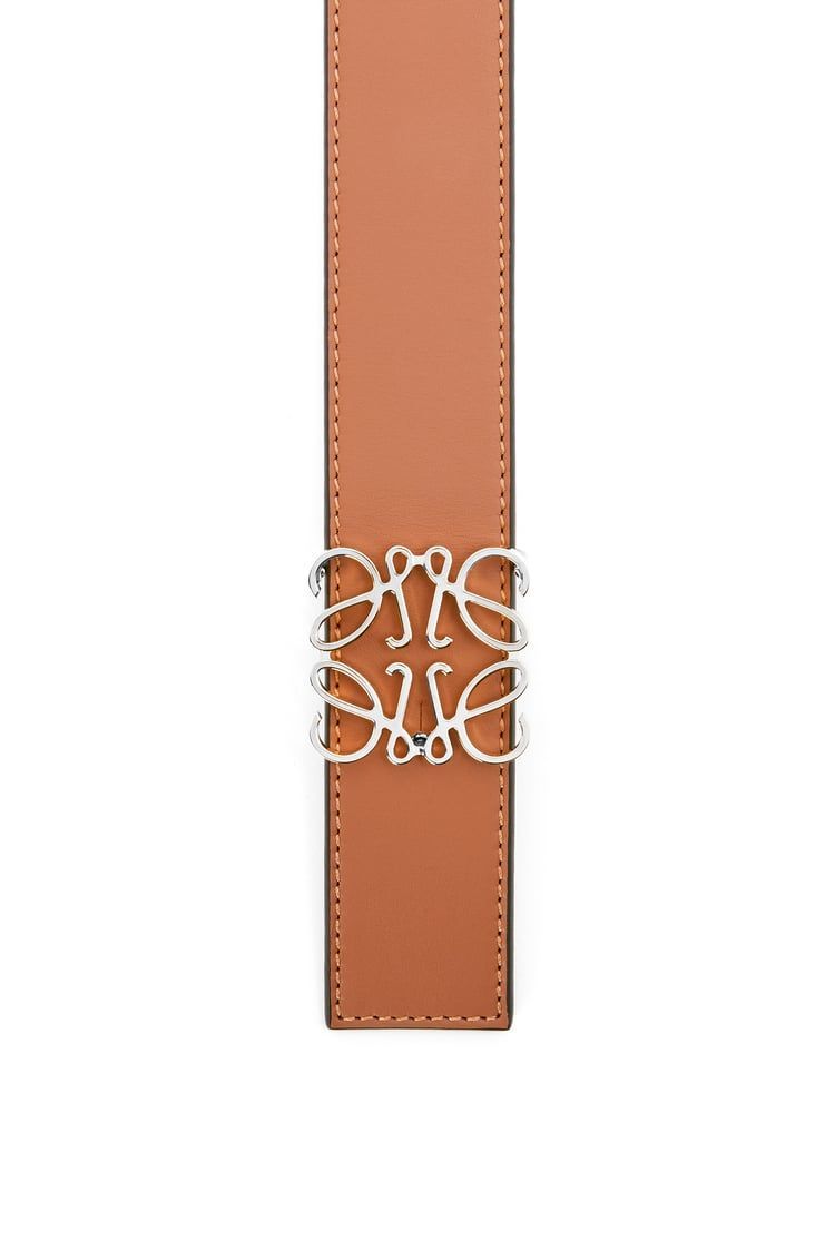 Reversible Anagram belt in smooth calfskin