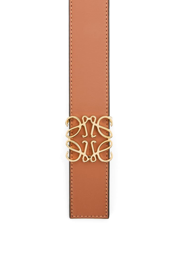 Reversible Anagram belt in smooth calfskin