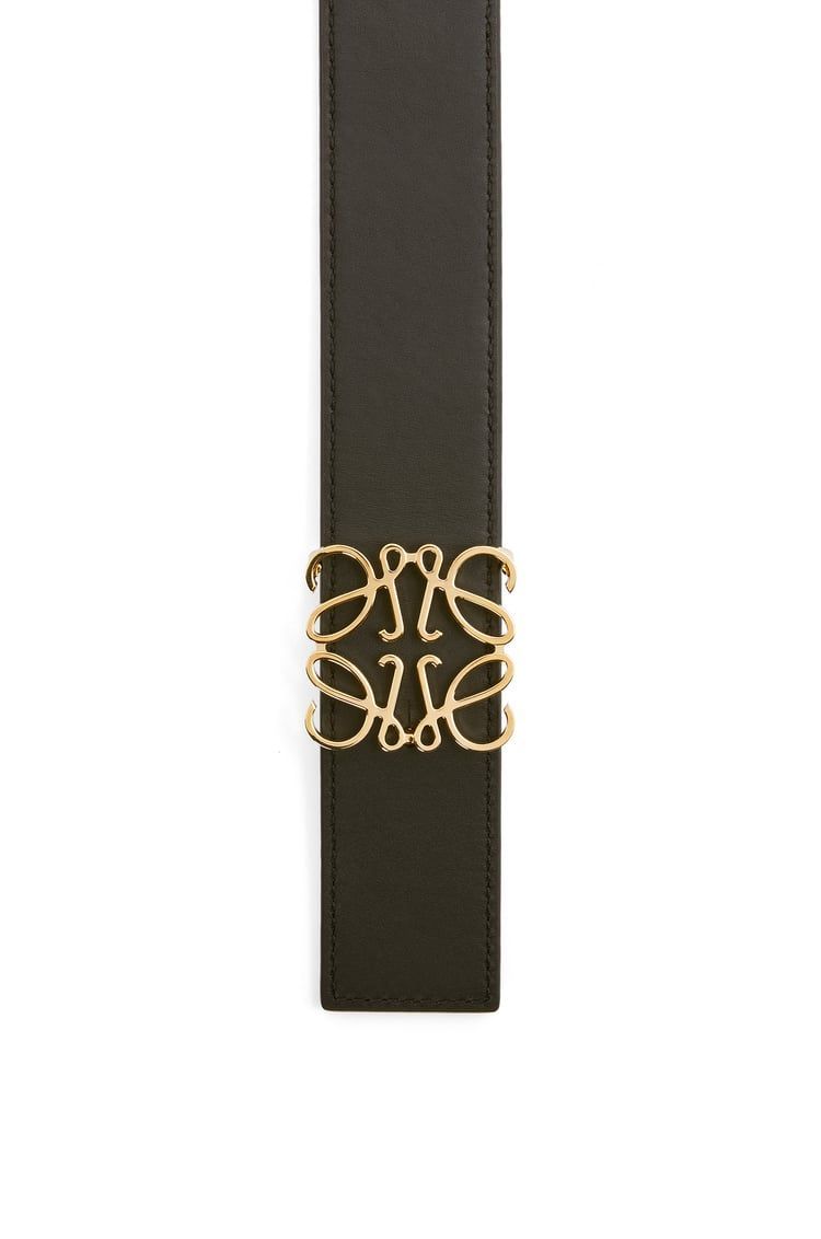 Reversible Anagram belt in smooth calfskin