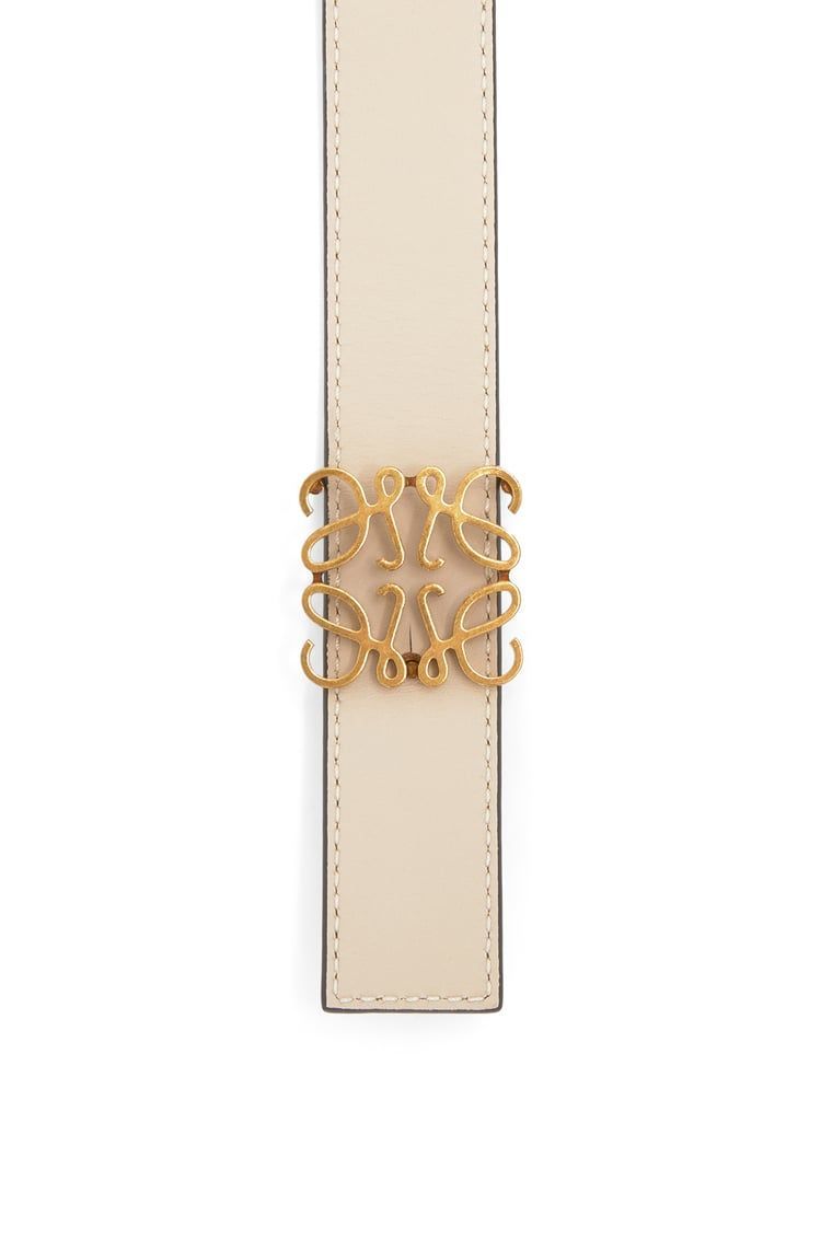 Reversible Anagram belt in smooth calfskin
