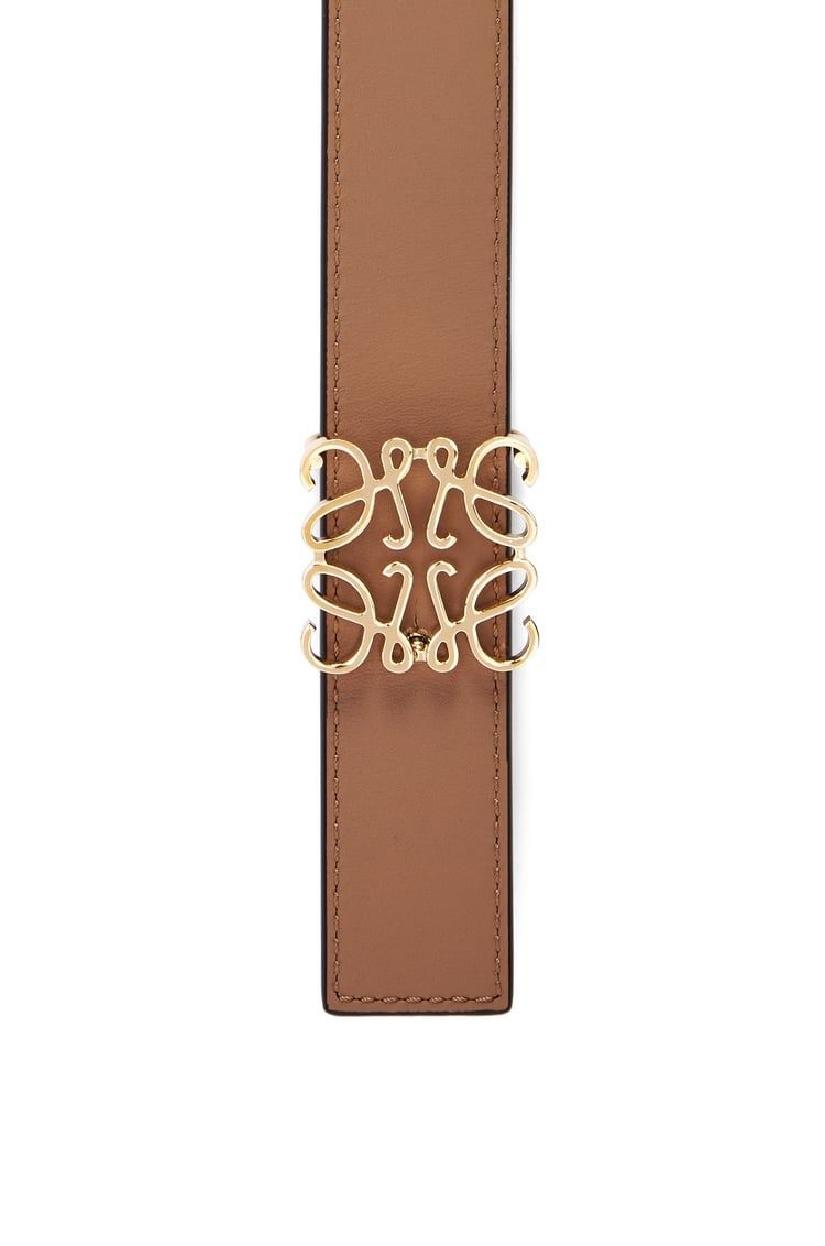 Reversible Anagram belt in smooth calfskin