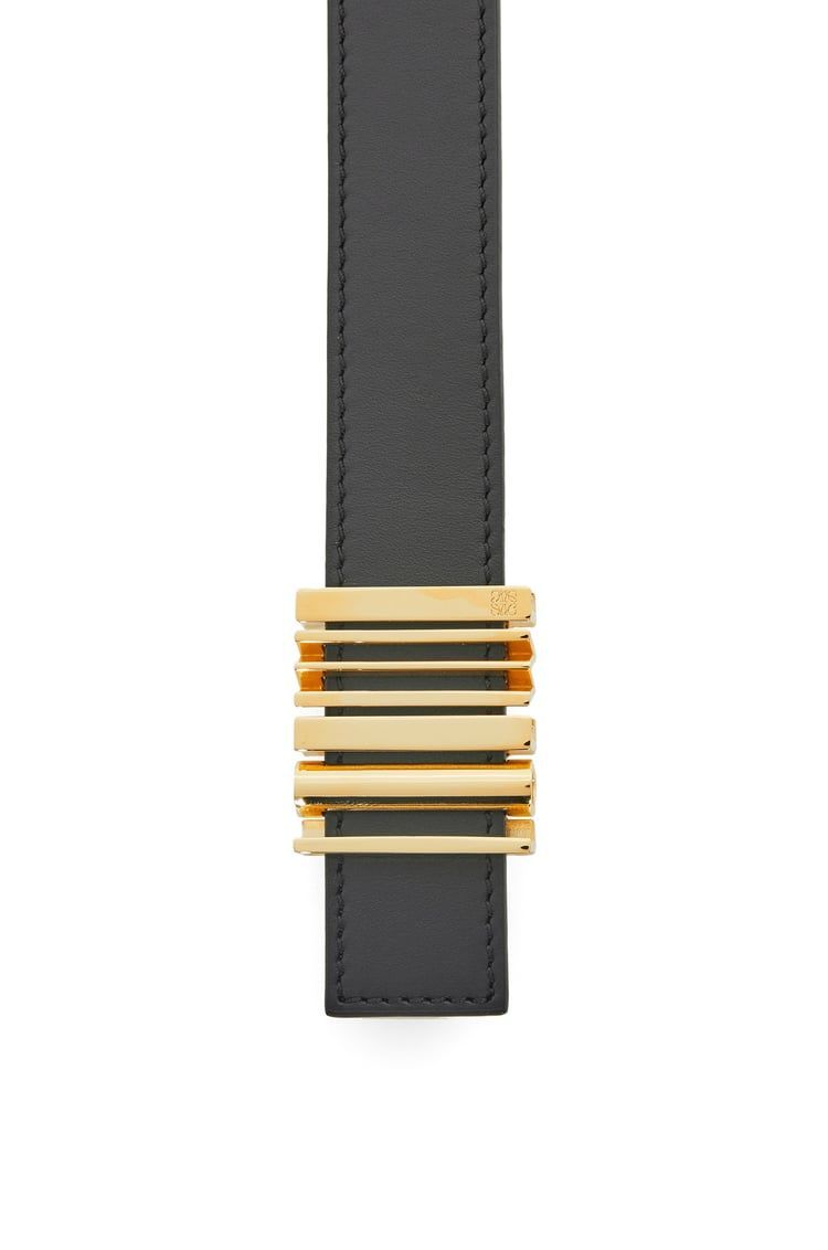 LOEWE graphic belt in classic calfskin