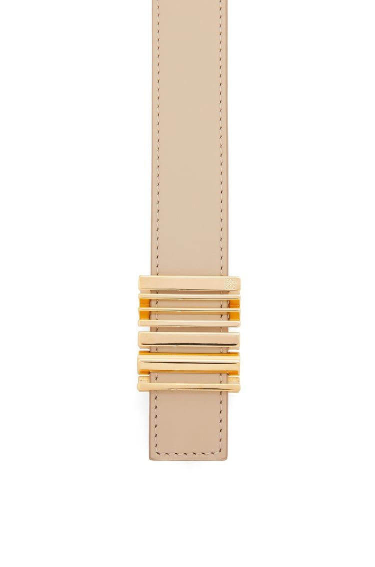 LOEWE graphic belt in classic calfskin