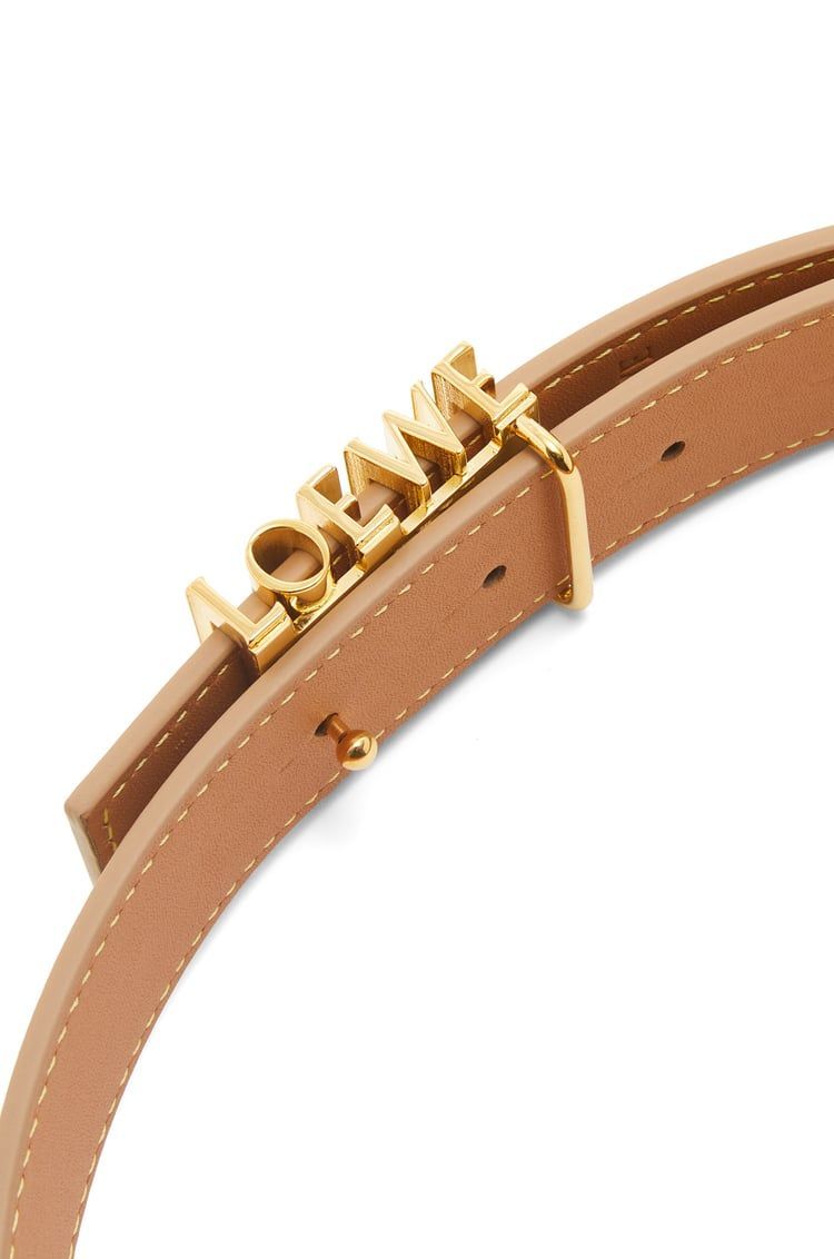 LOEWE graphic belt in classic calfskin