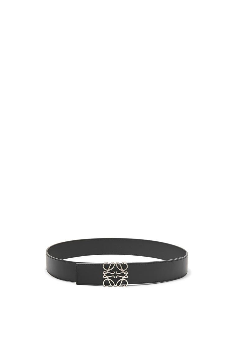 Reversible Anagram belt in diamond calfskin