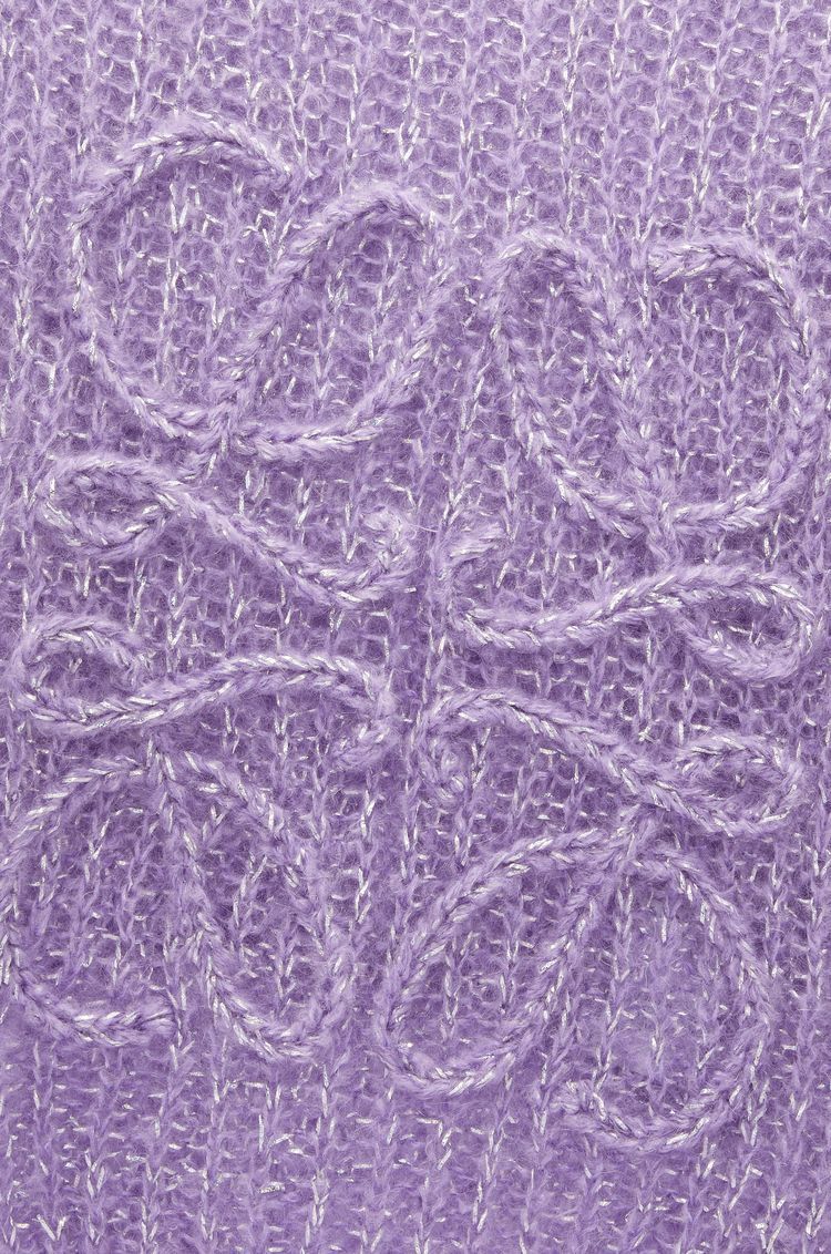 Anagram scarf in mohair blend