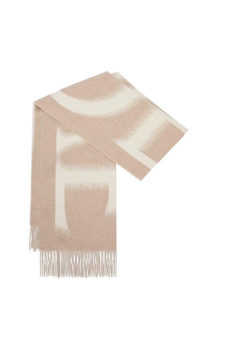 LOEWE scarf in wool and cashmere