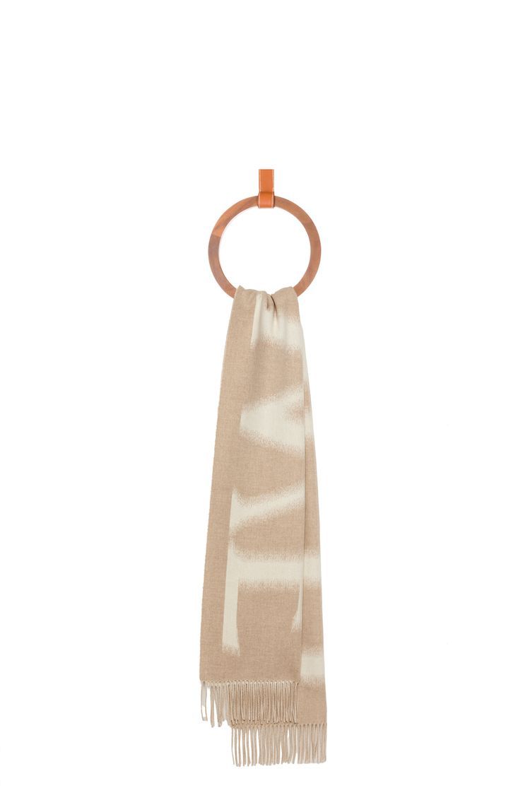 LOEWE scarf in wool and cashmere