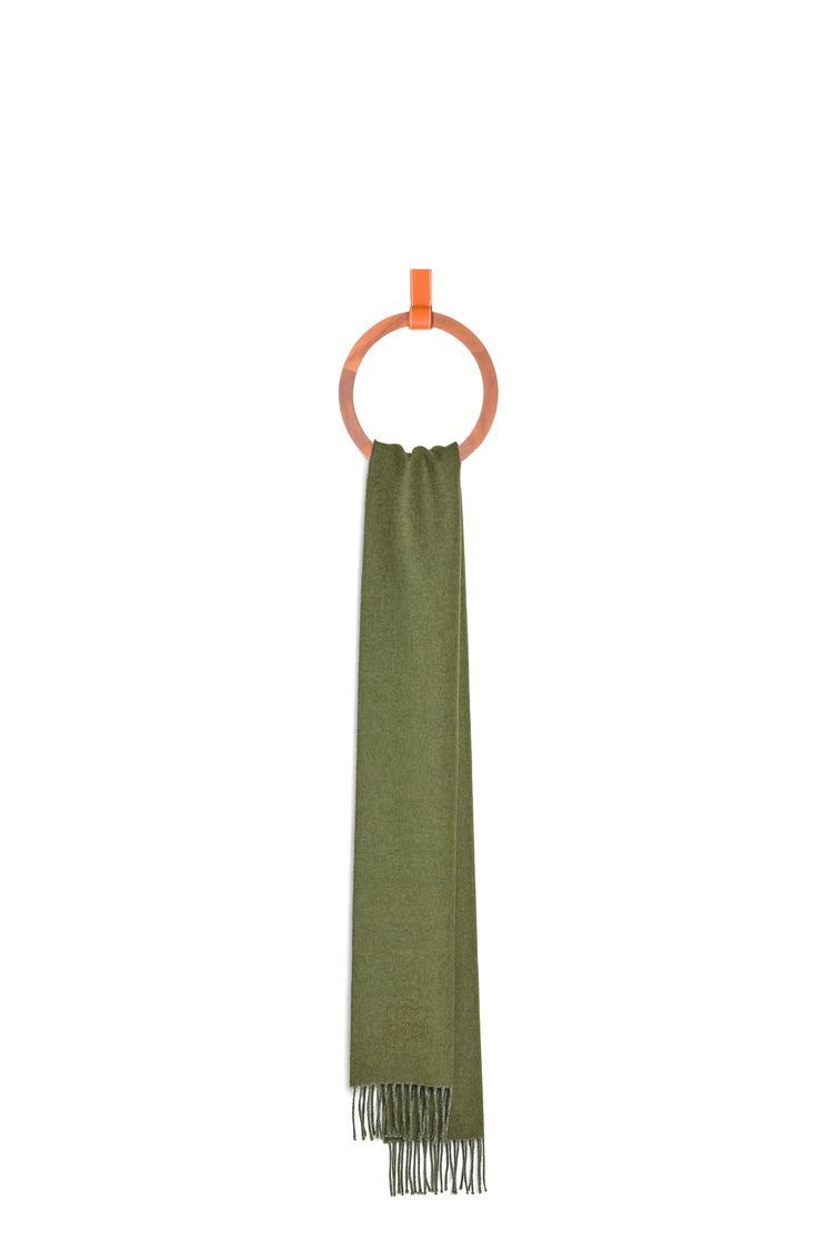 Scarf in wool and cashmere