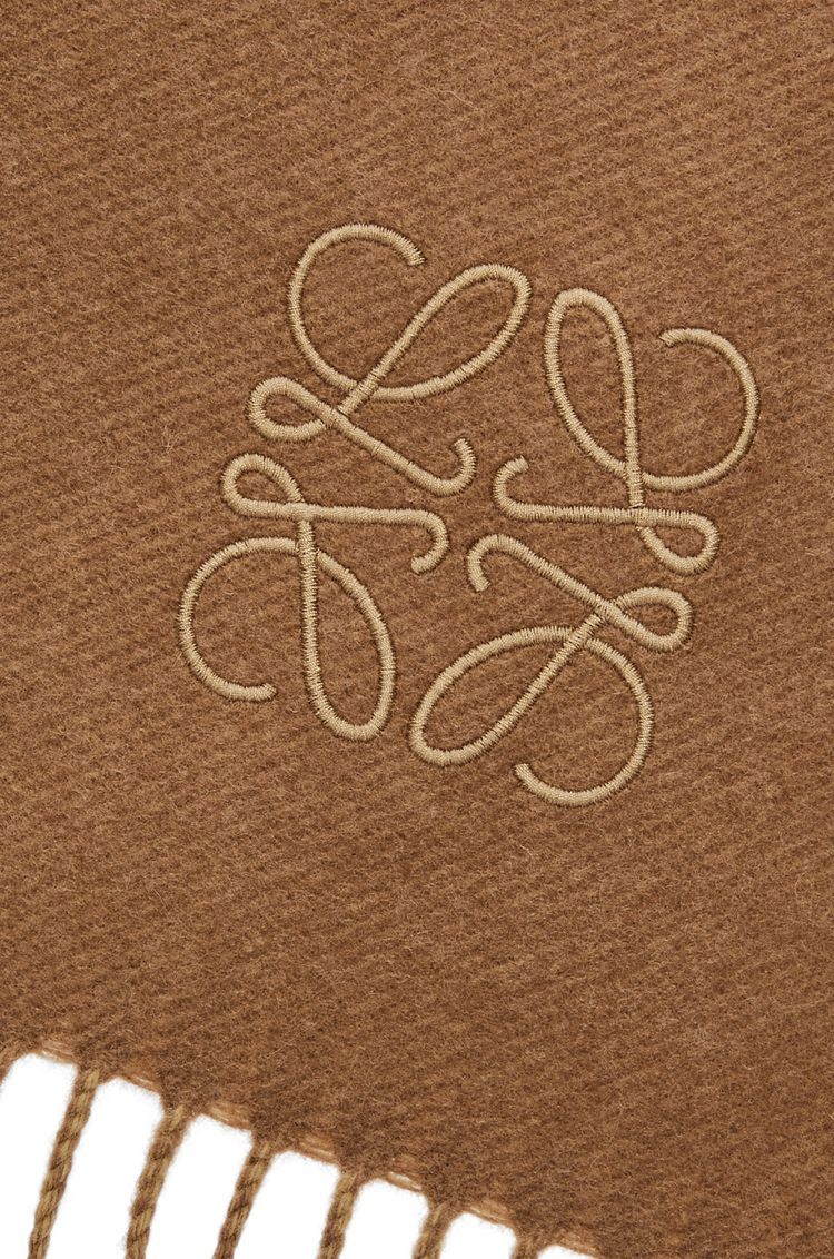 Scarf in wool and cashmere