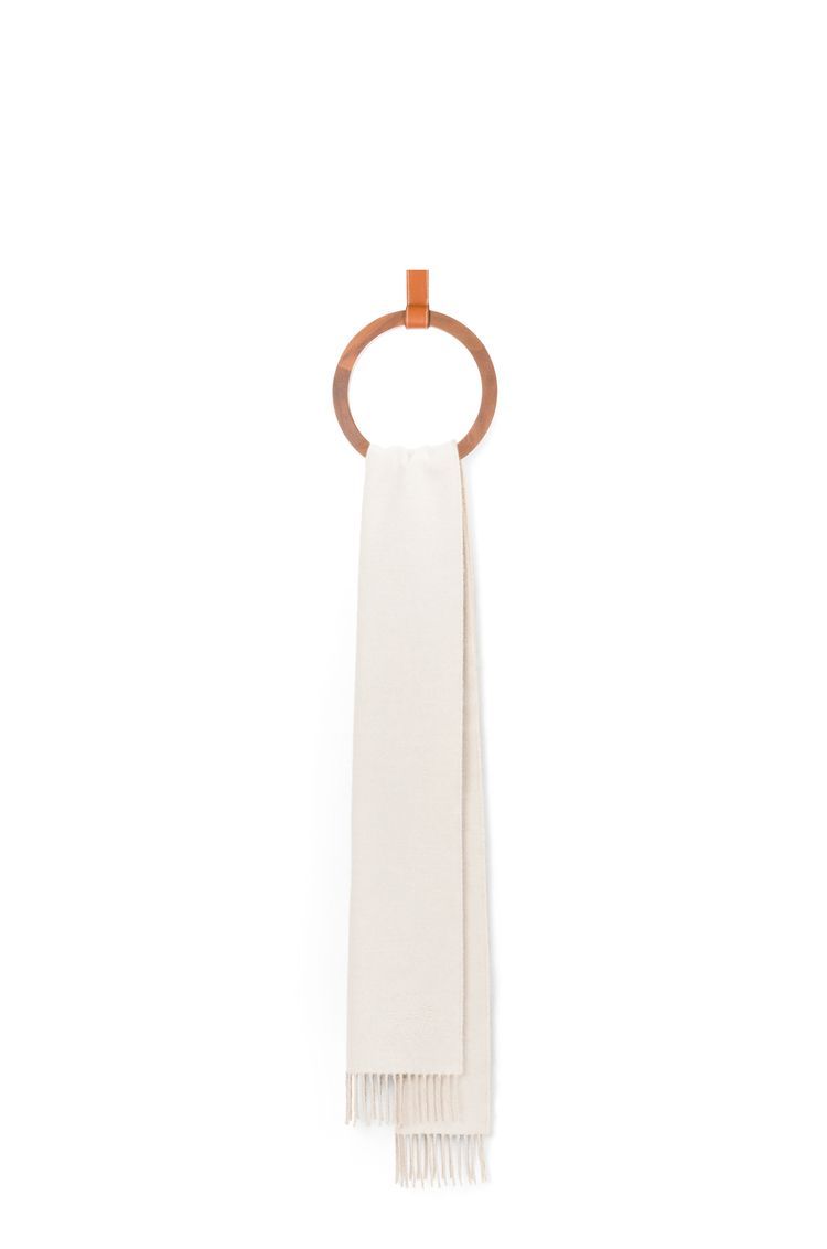 Scarf in wool and cashmere