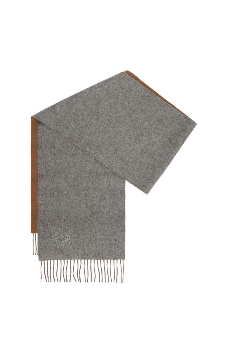 Scarf in wool and cashmere