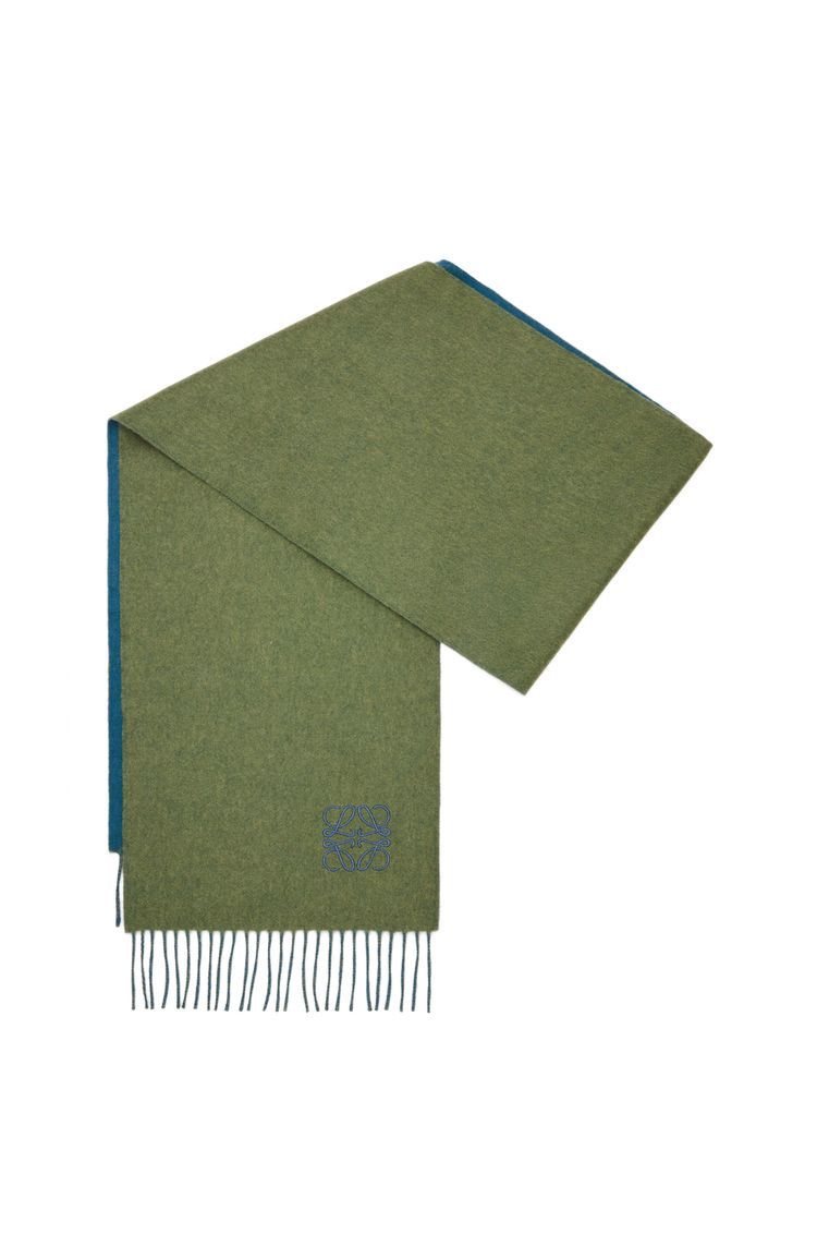 Scarf in wool and cashmere