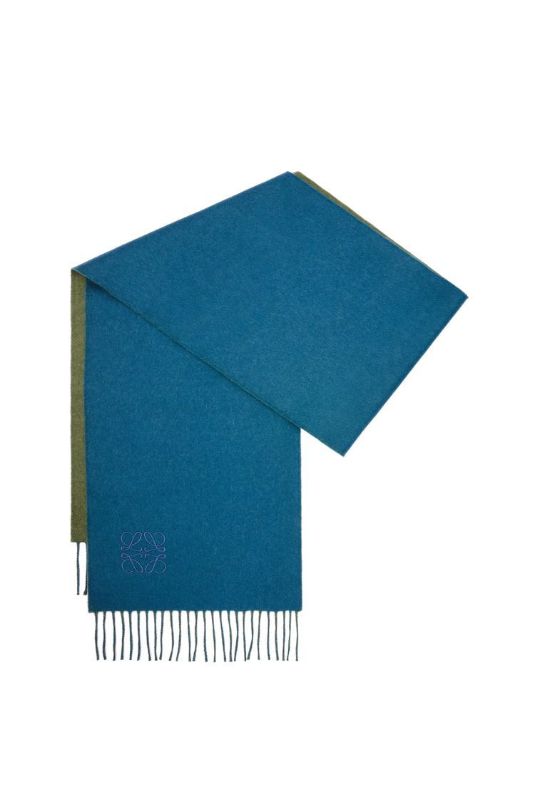 Scarf in wool and cashmere