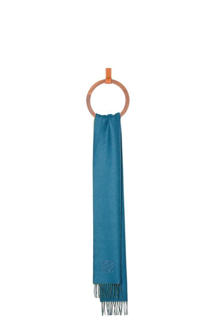 Scarf in wool and cashmere