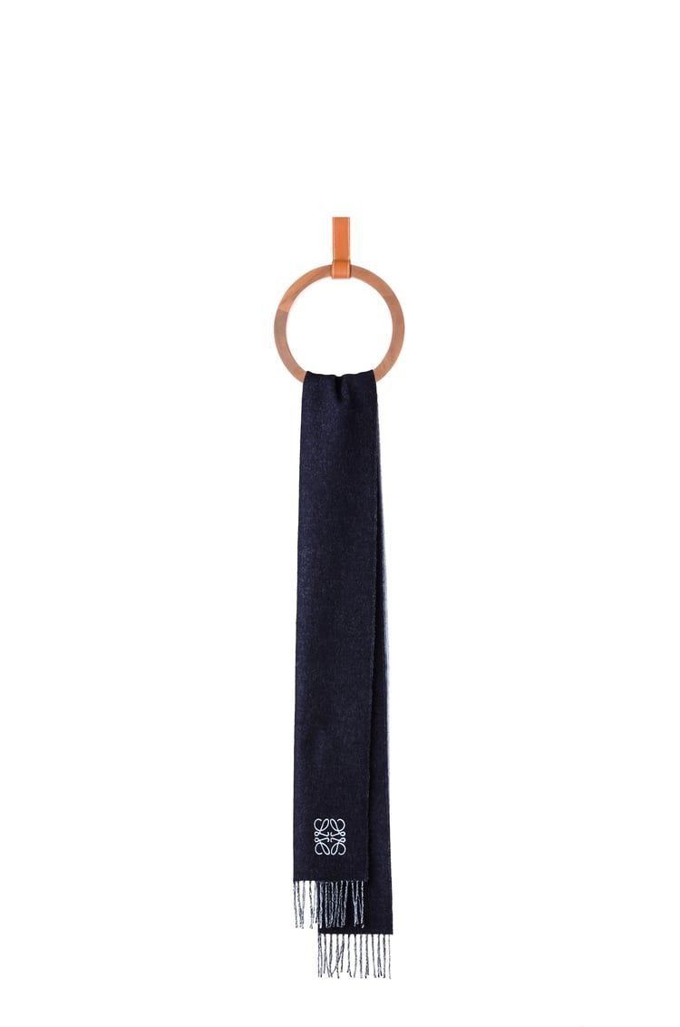 Scarf in wool and cashmere