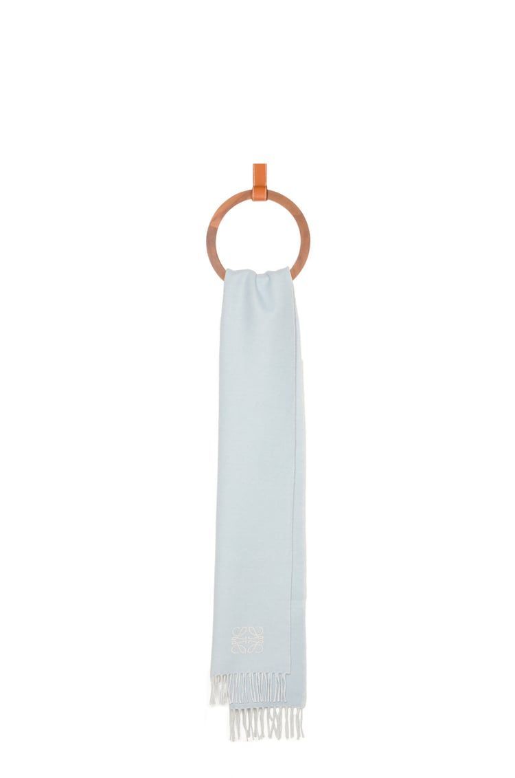 Scarf in wool and cashmere