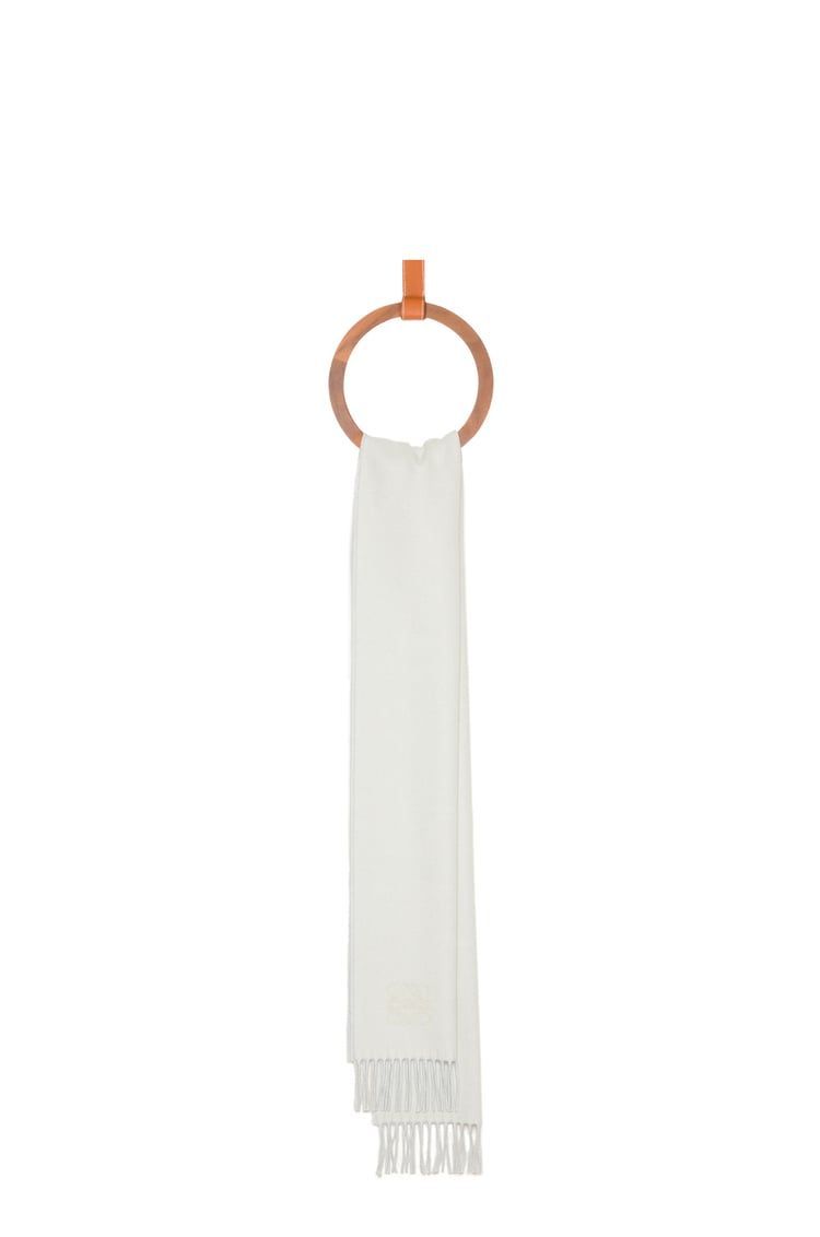 Scarf in wool and cashmere