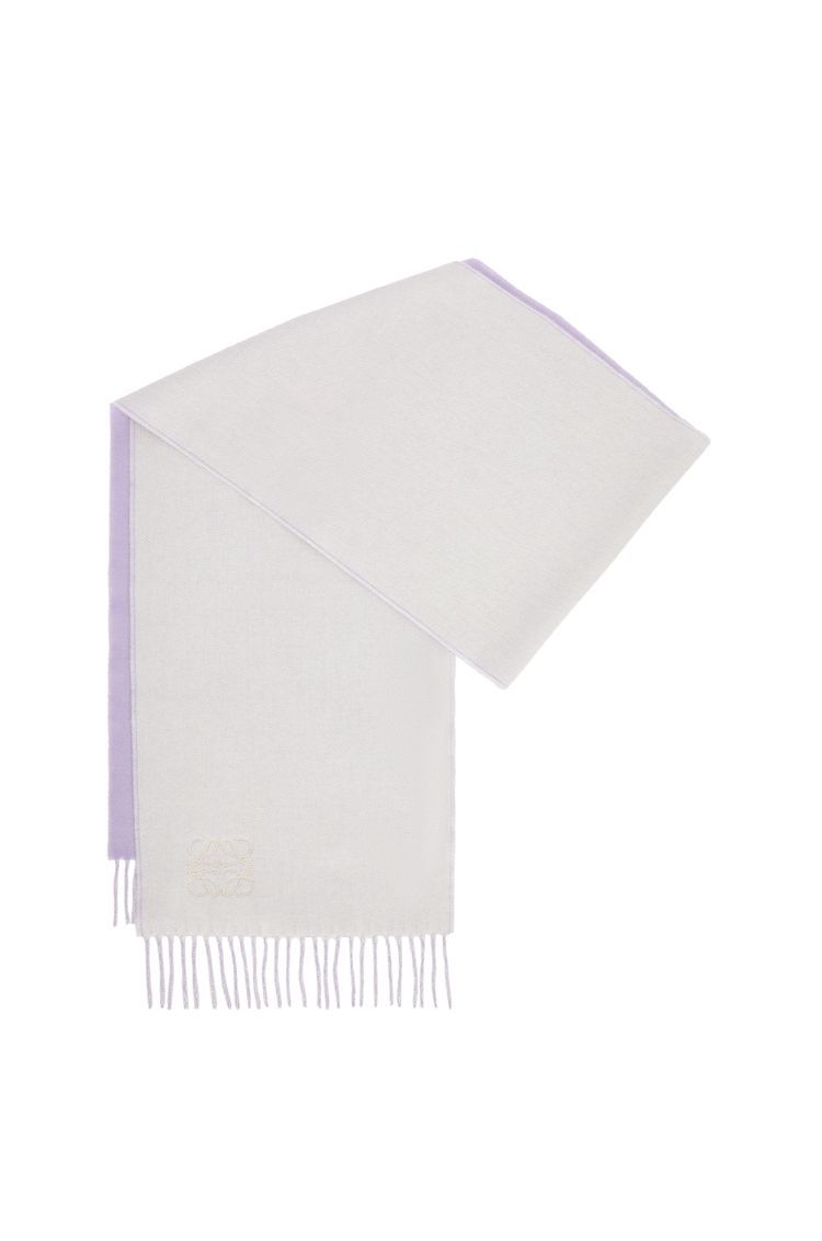 Scarf in wool and cashmere