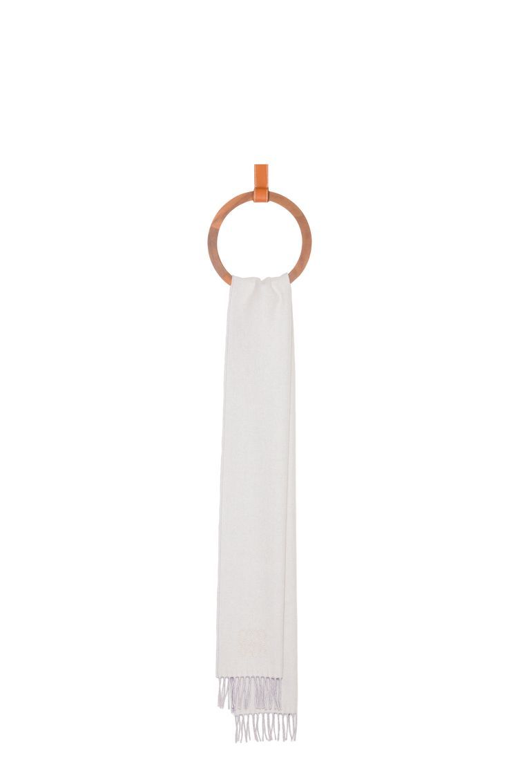 Scarf in wool and cashmere