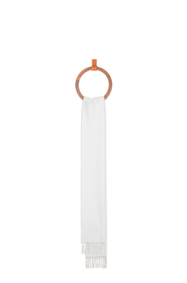 Scarf in wool and cashmere