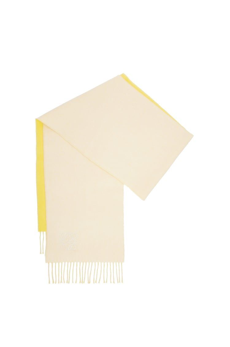 Scarf in wool and cashmere
