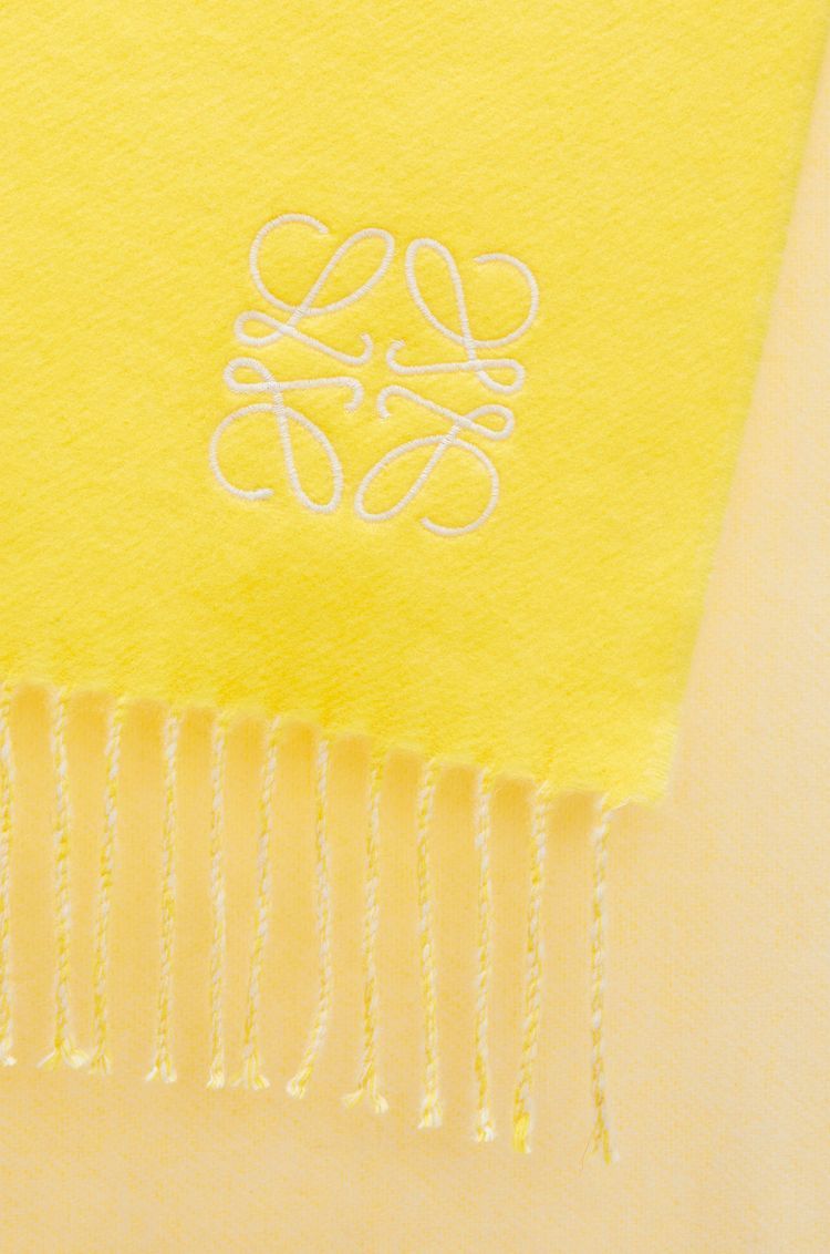 Scarf in wool and cashmere