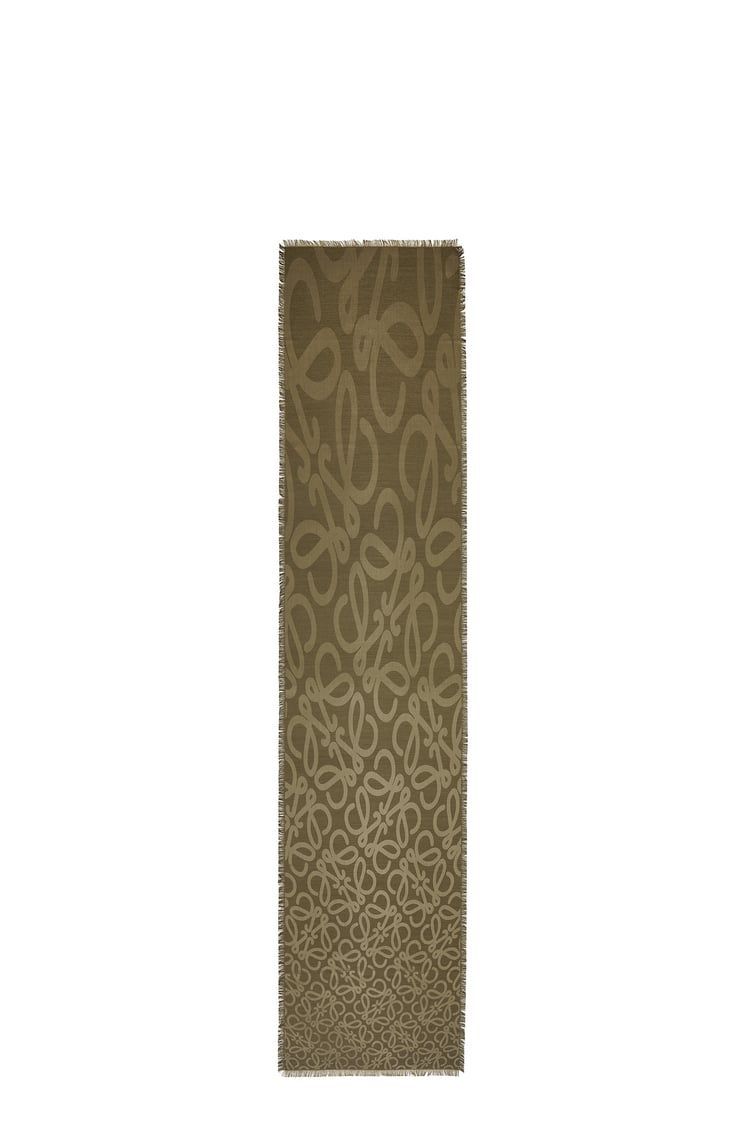 Stole in silk and wool
