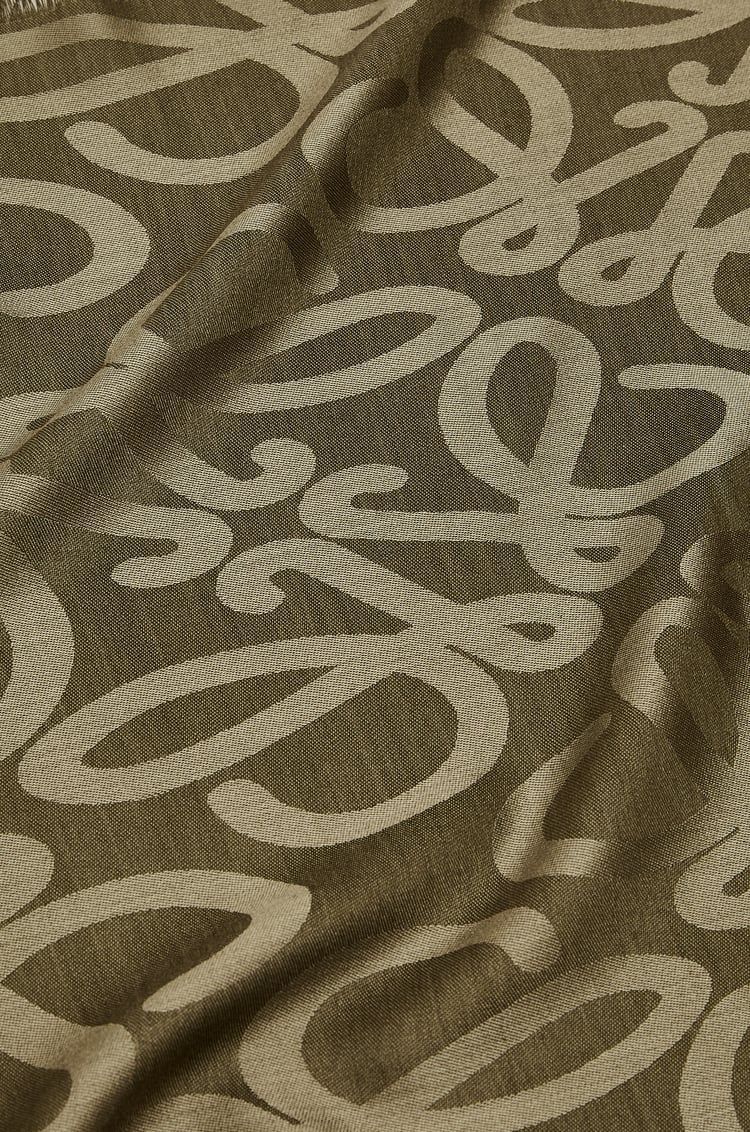Stole in silk and wool