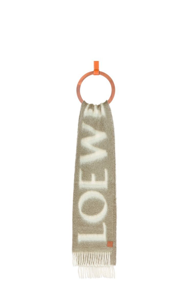 LOEWE scarf in wool and mohair