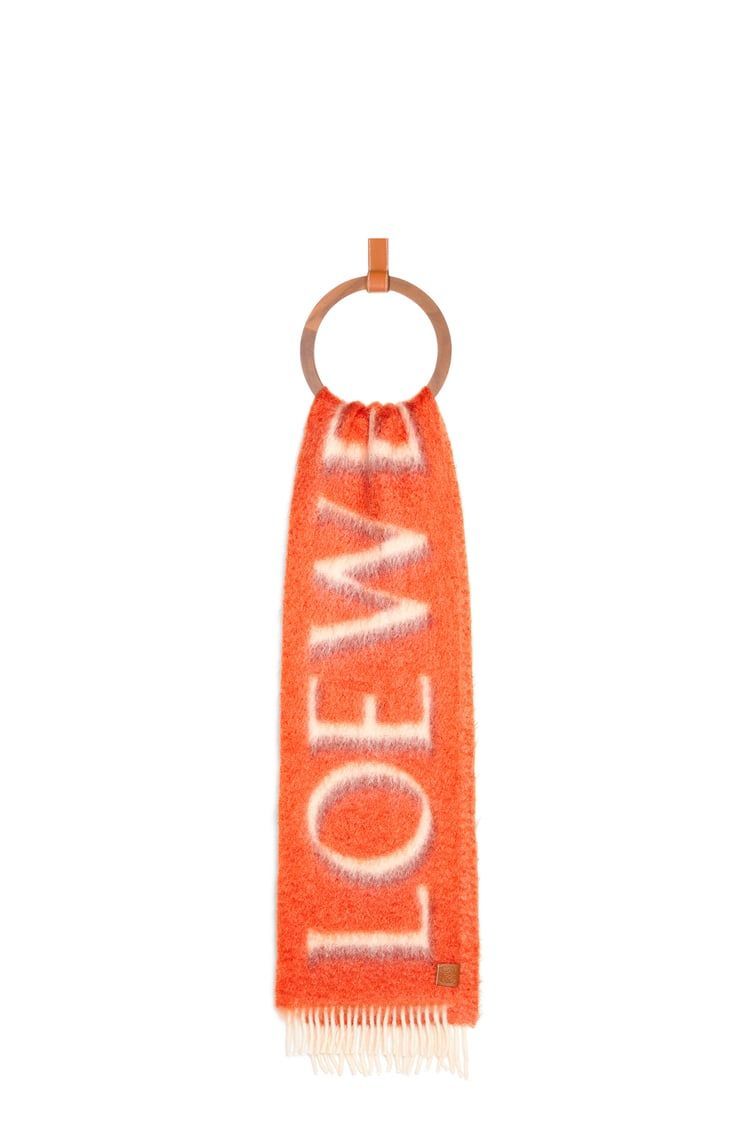 LOEWE scarf in wool and mohair