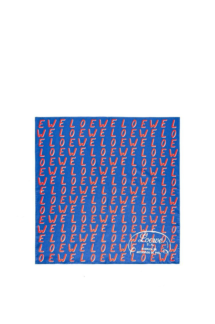 LOEWE scarf in silk