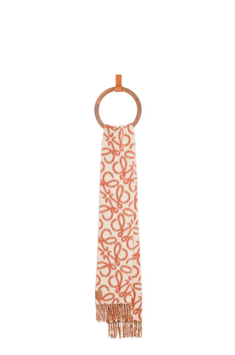 Anagram scarf in alpaca and wool