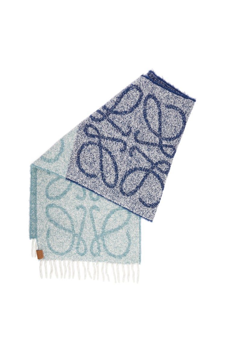 Anagram scarf in alpaca and wool