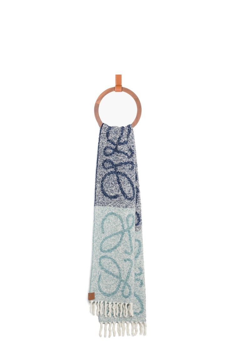 Anagram scarf in alpaca and wool