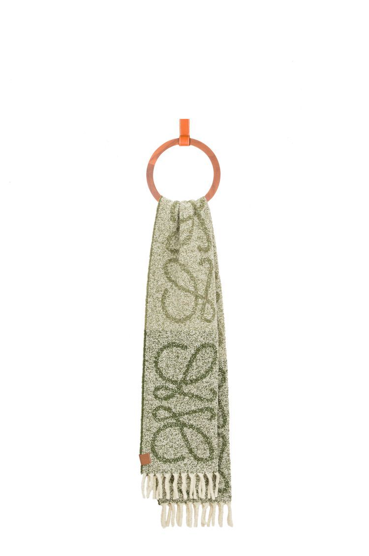 Anagram scarf in alpaca and wool