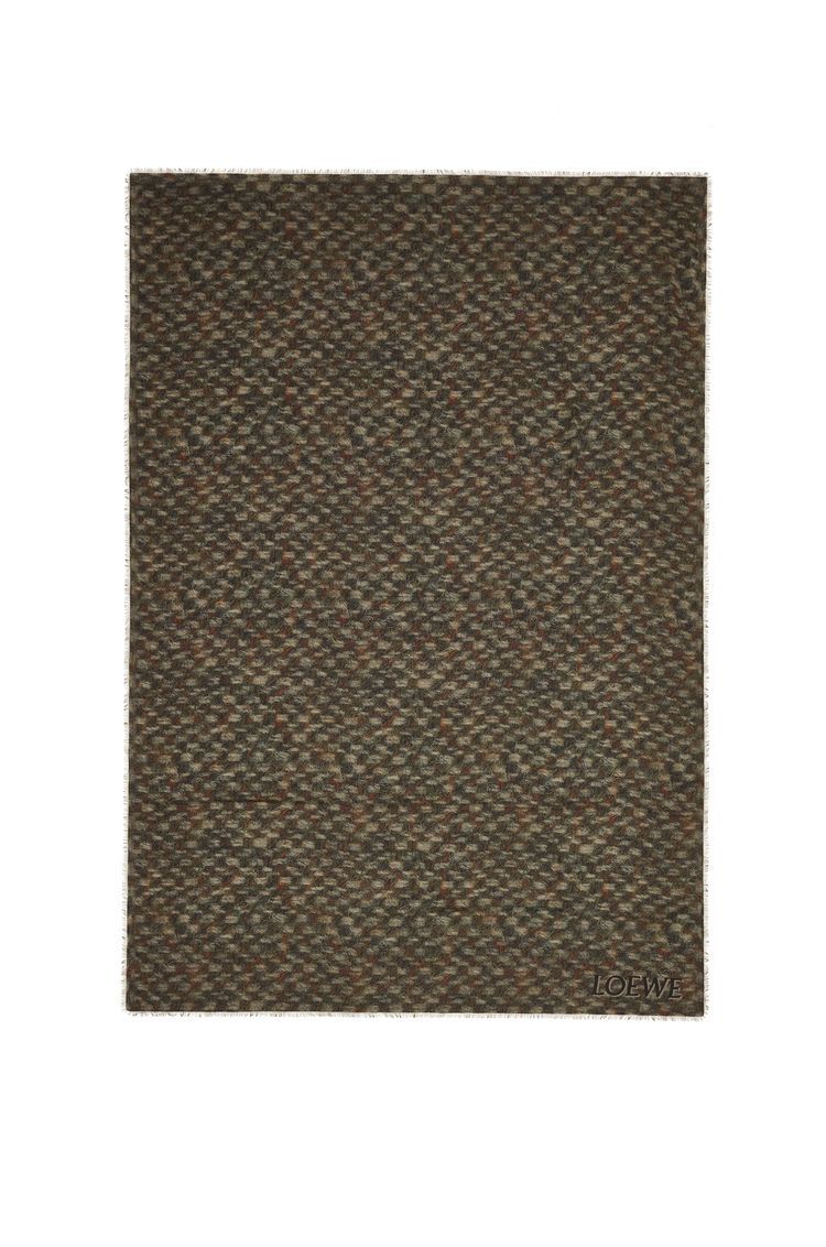 Scarf in cashmere and silk