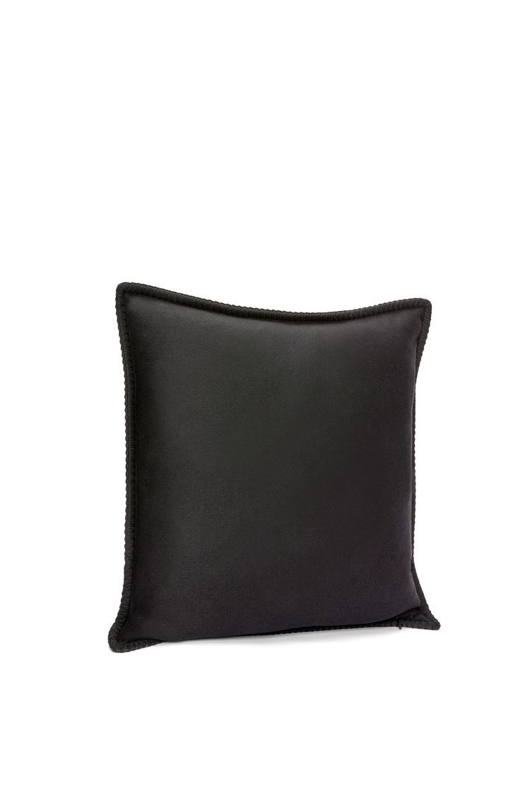 Anagram cushion in wool