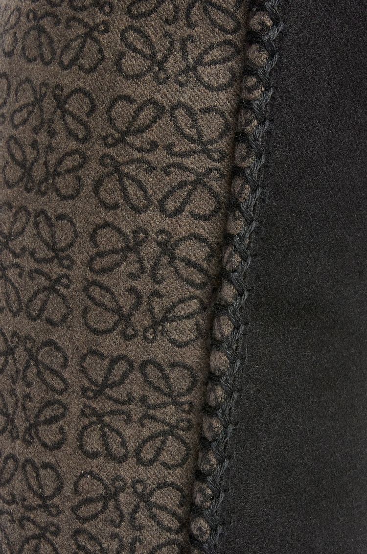 Anagram cushion in wool