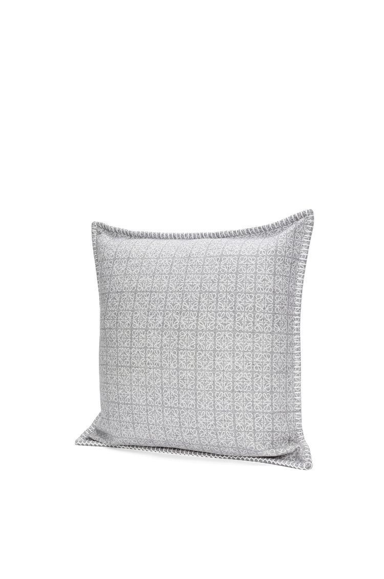 Anagram cushion in wool