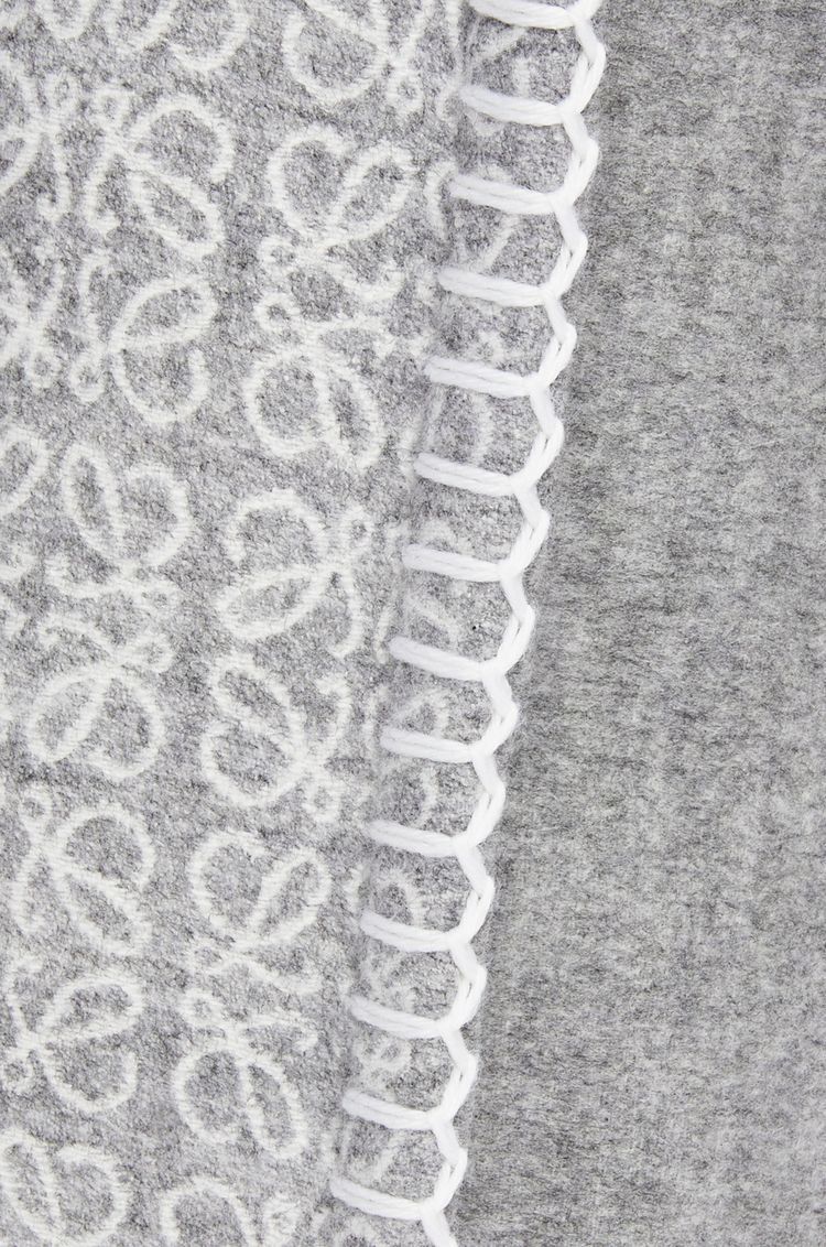 Anagram cushion in wool